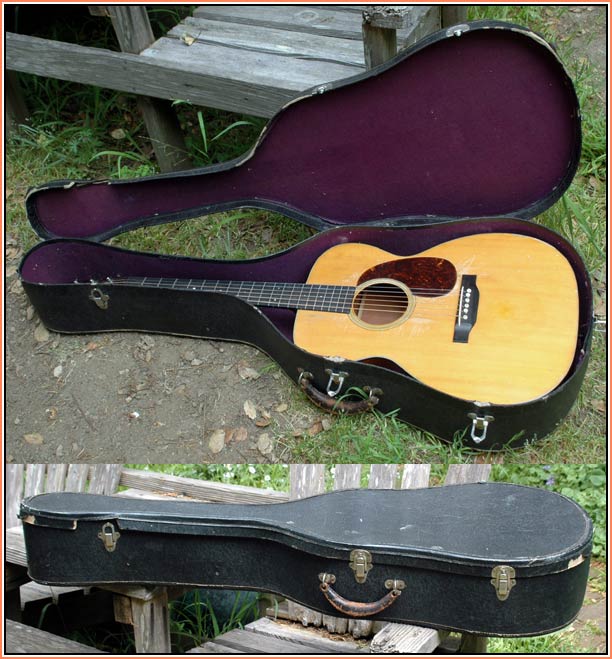 1933 Martin OM 18 Guitar VG+   some overspray  